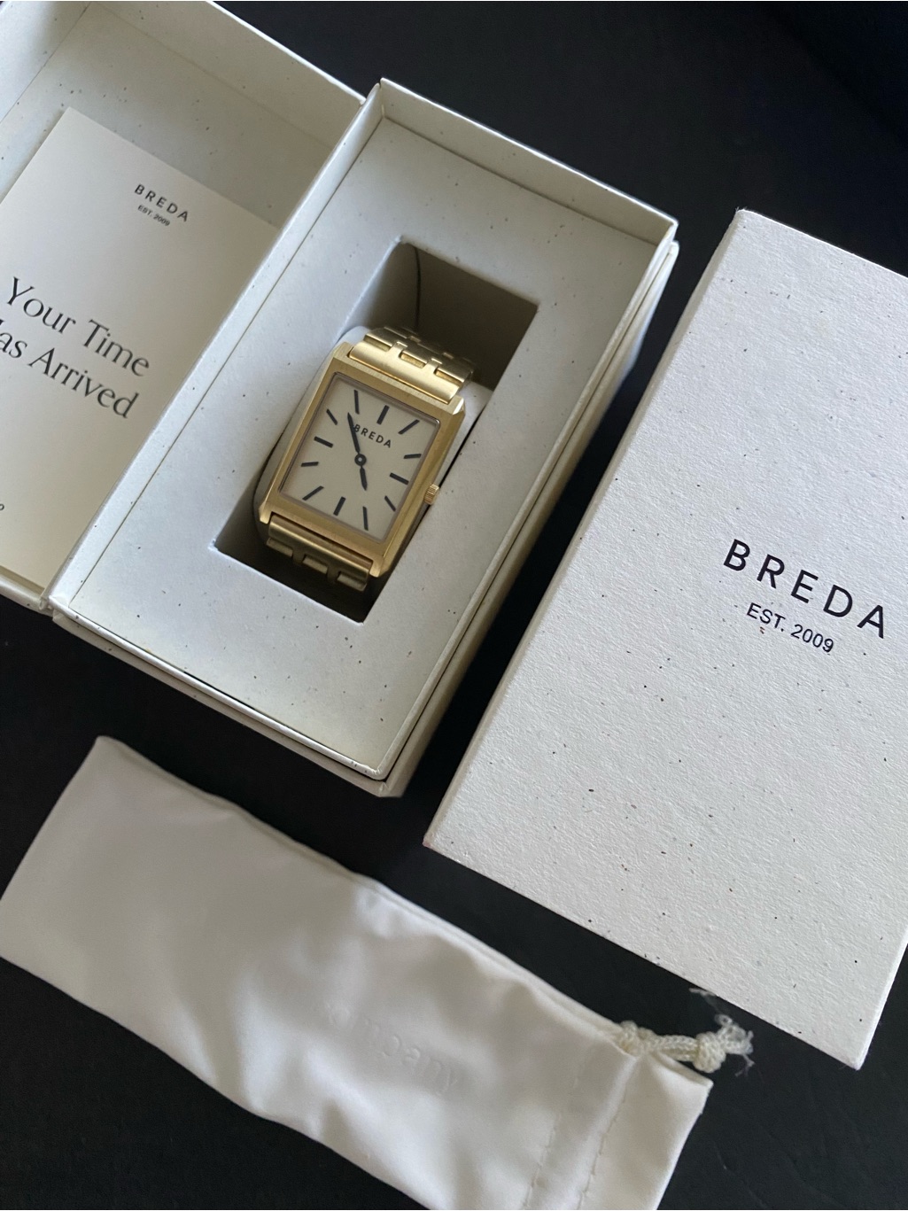 Breda Gold Tone Watch — image 2 of 8
